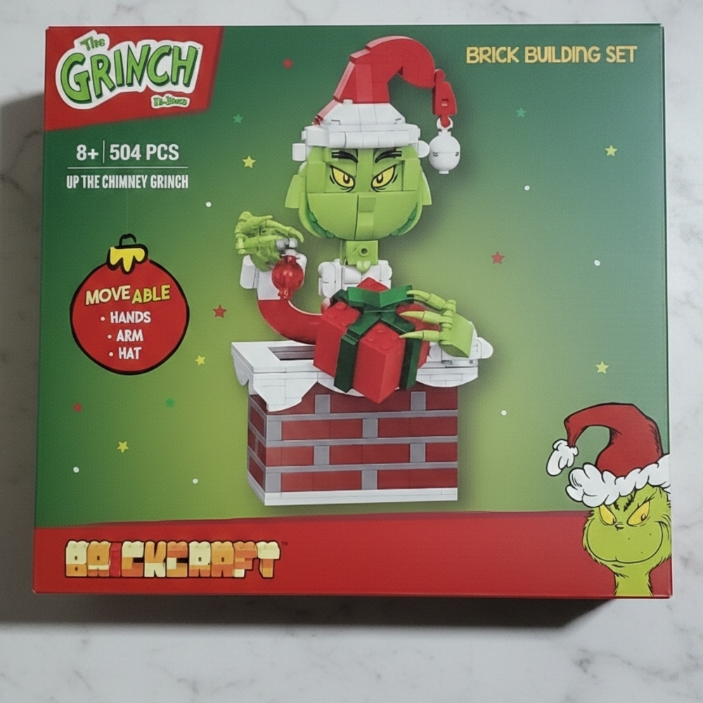 The Grinch Brick Building Set